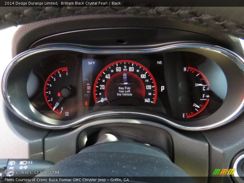  2014 Durango Limited Limited Gauges