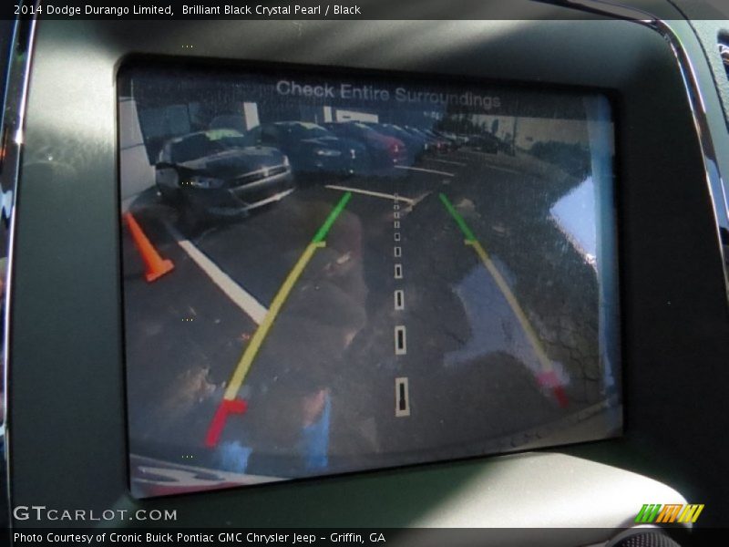 Brilliant Black Crystal Pearl / Black 2014 Dodge Durango Limited