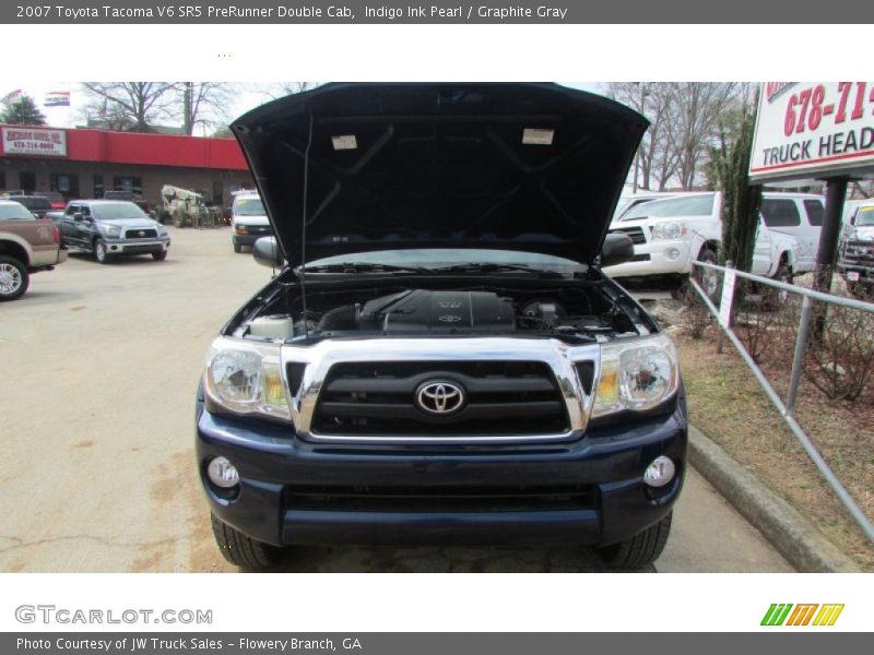 Indigo Ink Pearl / Graphite Gray 2007 Toyota Tacoma V6 SR5 PreRunner Double Cab
