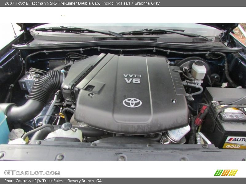 Indigo Ink Pearl / Graphite Gray 2007 Toyota Tacoma V6 SR5 PreRunner Double Cab