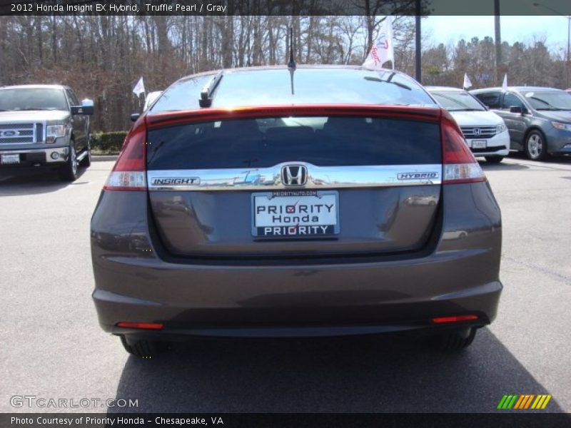 Truffle Pearl / Gray 2012 Honda Insight EX Hybrid