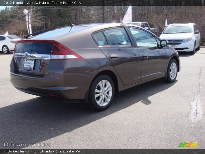 Truffle Pearl / Gray 2012 Honda Insight EX Hybrid