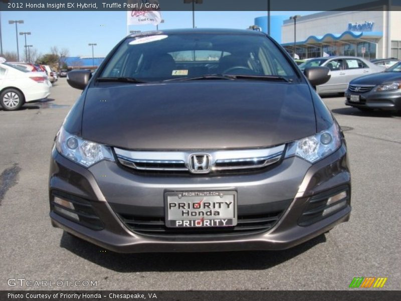 Truffle Pearl / Gray 2012 Honda Insight EX Hybrid