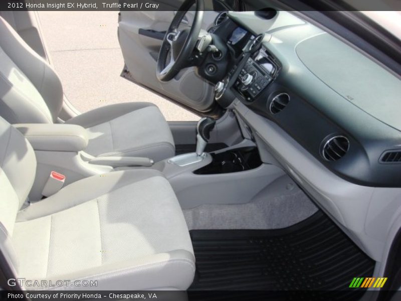Truffle Pearl / Gray 2012 Honda Insight EX Hybrid