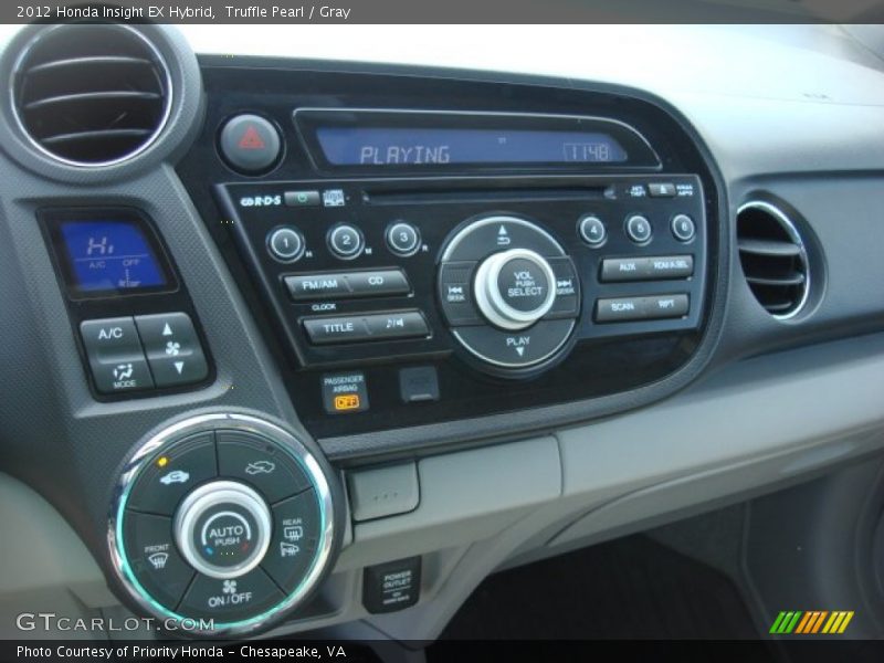 Truffle Pearl / Gray 2012 Honda Insight EX Hybrid
