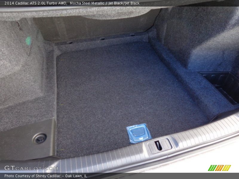 Mocha Steel Metallic / Jet Black/Jet Black 2014 Cadillac ATS 2.0L Turbo AWD