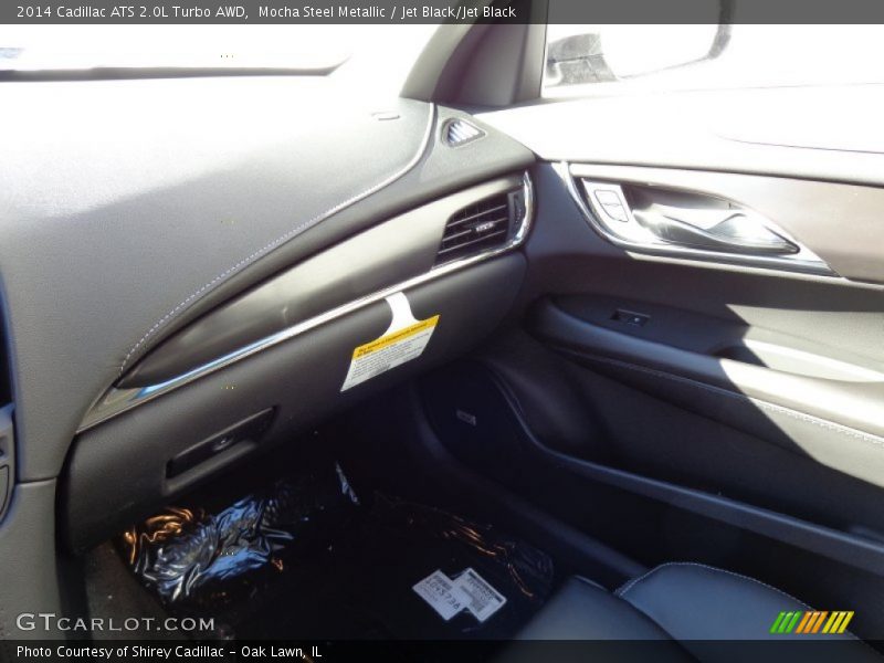 Mocha Steel Metallic / Jet Black/Jet Black 2014 Cadillac ATS 2.0L Turbo AWD