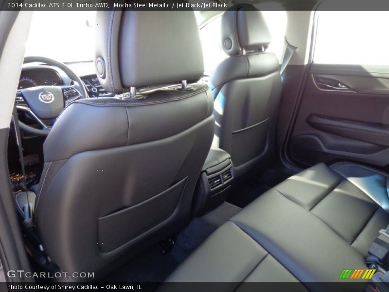 Mocha Steel Metallic / Jet Black/Jet Black 2014 Cadillac ATS 2.0L Turbo AWD