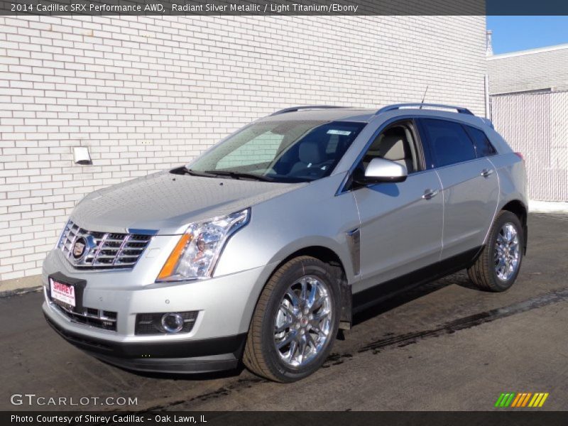 Radiant Silver Metallic / Light Titanium/Ebony 2014 Cadillac SRX Performance AWD