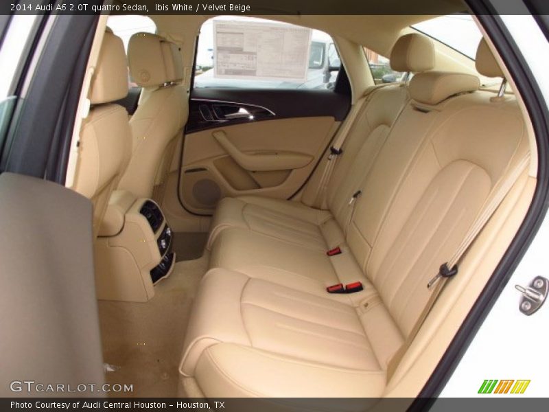 Ibis White / Velvet Beige 2014 Audi A6 2.0T quattro Sedan