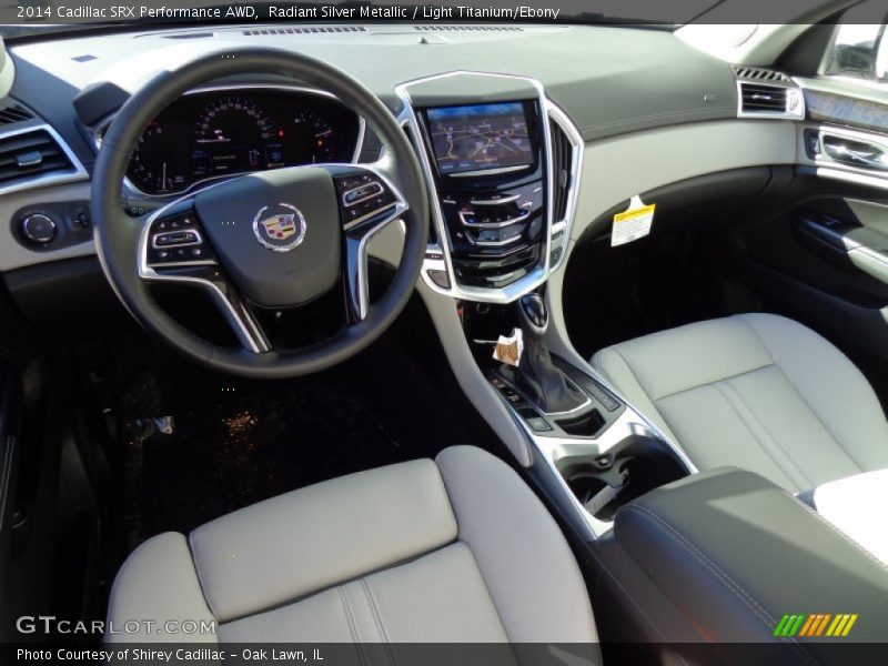 Light Titanium/Ebony Interior - 2014 SRX Performance AWD 