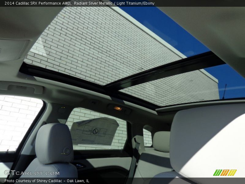 Sunroof of 2014 SRX Performance AWD