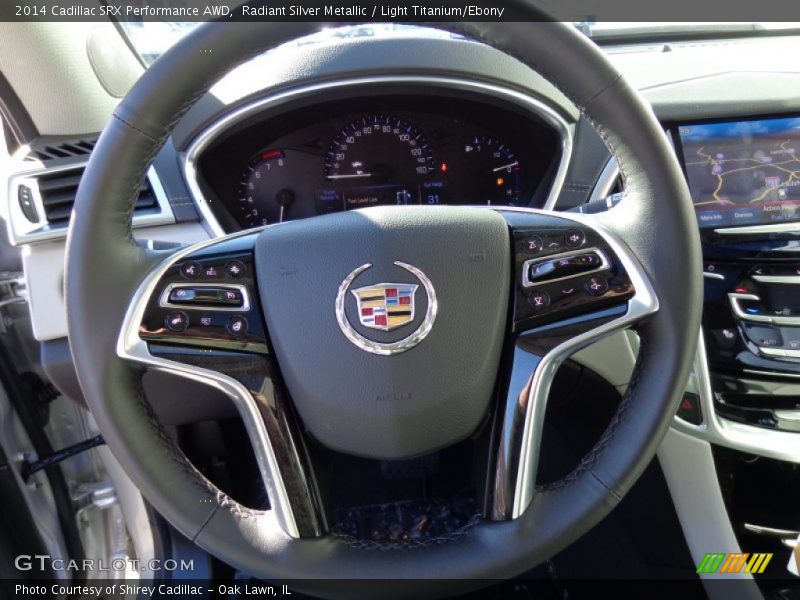Radiant Silver Metallic / Light Titanium/Ebony 2014 Cadillac SRX Performance AWD