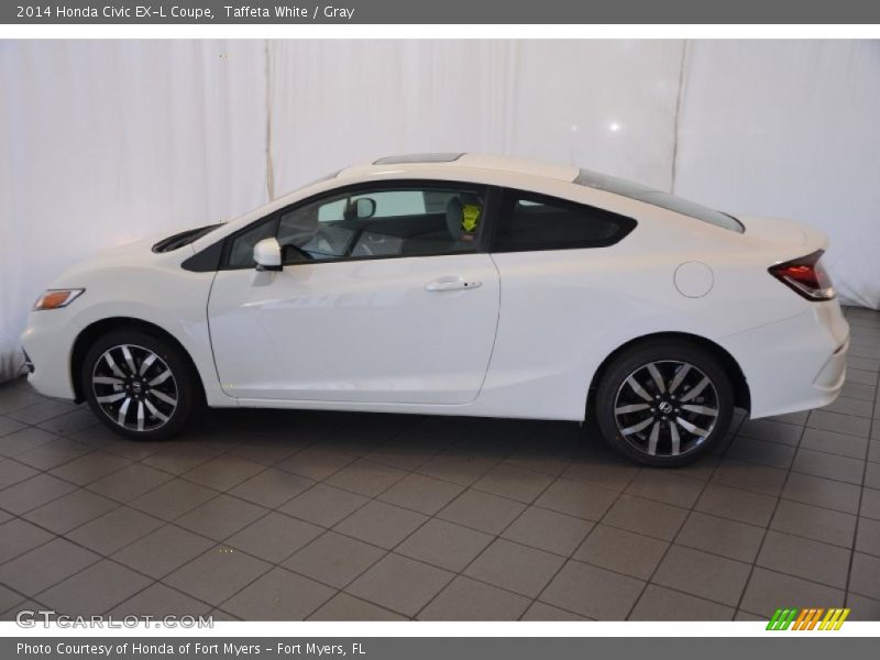  2014 Civic EX-L Coupe Taffeta White