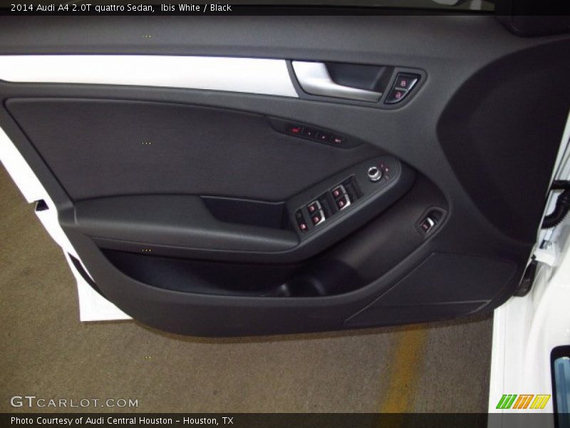 Ibis White / Black 2014 Audi A4 2.0T quattro Sedan