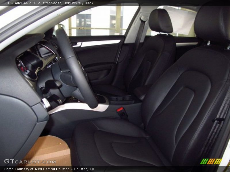 Ibis White / Black 2014 Audi A4 2.0T quattro Sedan