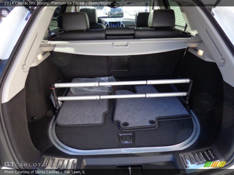 Platinum Ice Tricoat / Ebony/Ebony 2014 Cadillac SRX Luxury