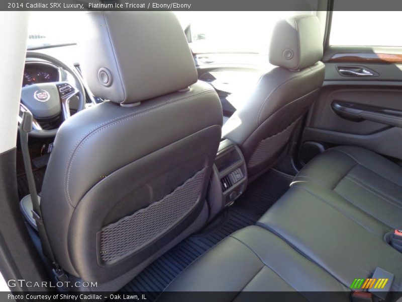 Platinum Ice Tricoat / Ebony/Ebony 2014 Cadillac SRX Luxury