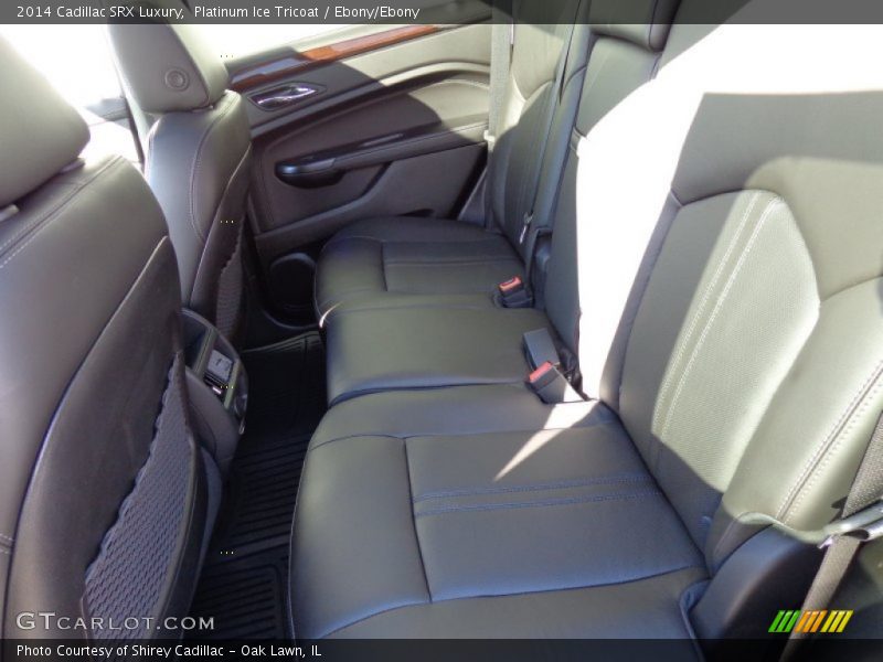Platinum Ice Tricoat / Ebony/Ebony 2014 Cadillac SRX Luxury