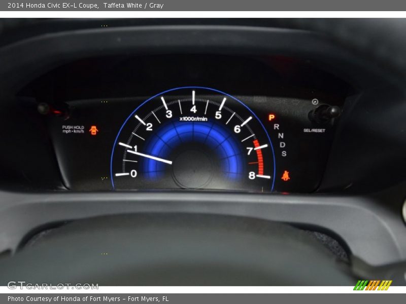  2014 Civic EX-L Coupe EX-L Coupe Gauges