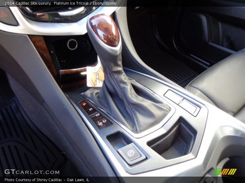 Platinum Ice Tricoat / Ebony/Ebony 2014 Cadillac SRX Luxury