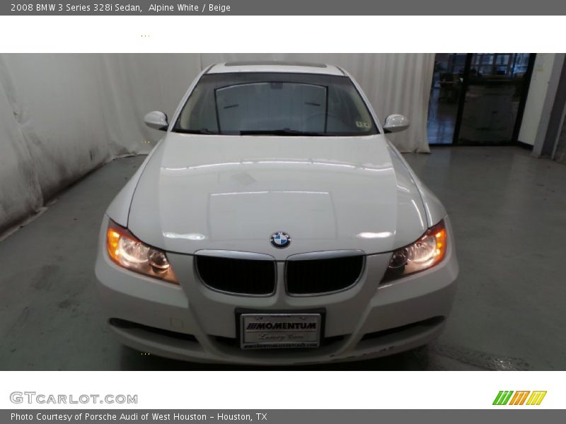 Alpine White / Beige 2008 BMW 3 Series 328i Sedan