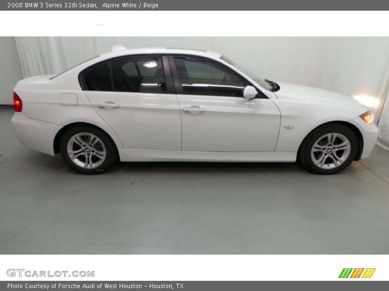 Alpine White / Beige 2008 BMW 3 Series 328i Sedan