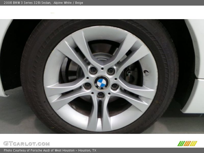 Alpine White / Beige 2008 BMW 3 Series 328i Sedan