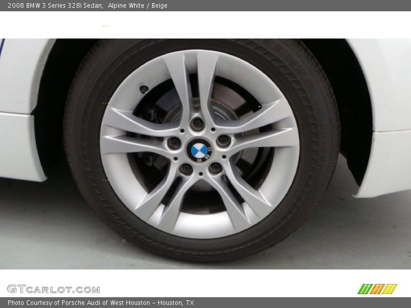 Alpine White / Beige 2008 BMW 3 Series 328i Sedan