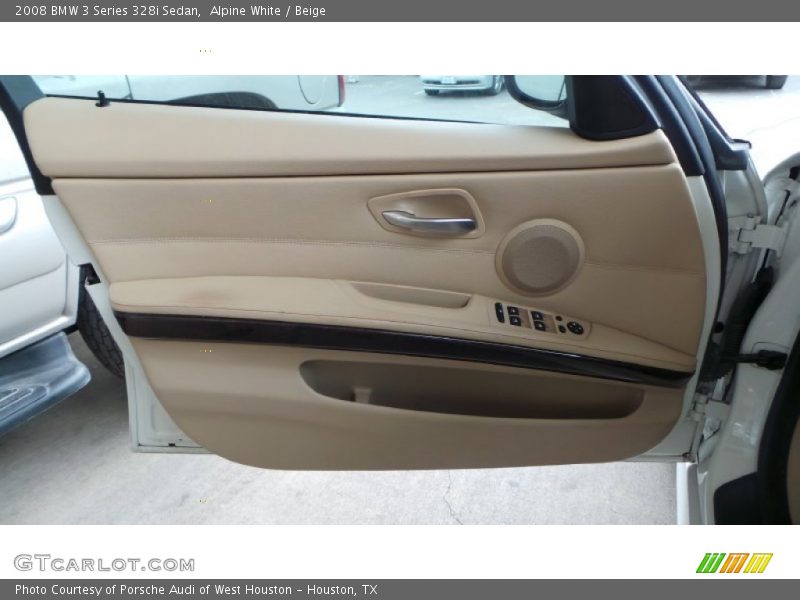 Alpine White / Beige 2008 BMW 3 Series 328i Sedan