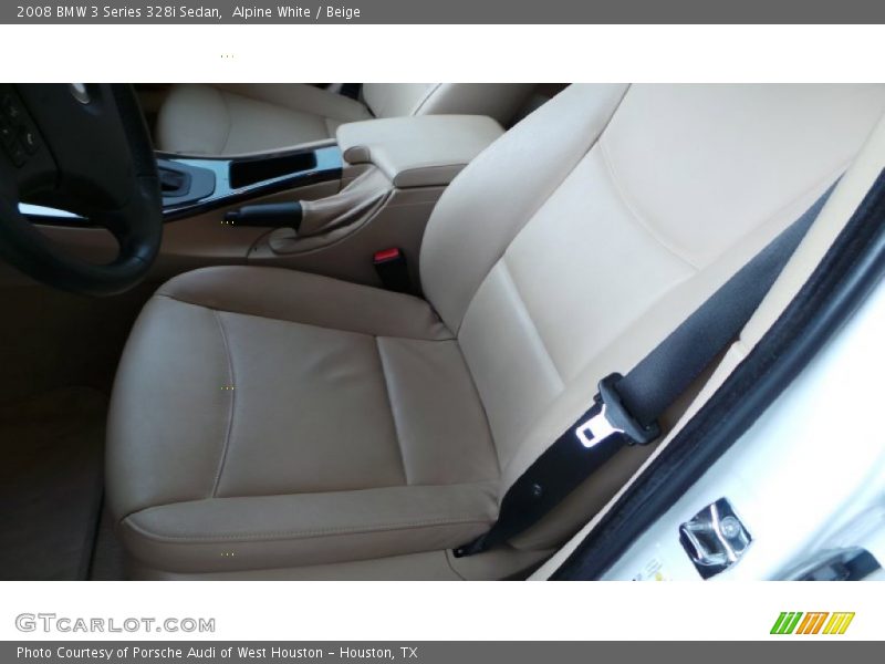 Alpine White / Beige 2008 BMW 3 Series 328i Sedan