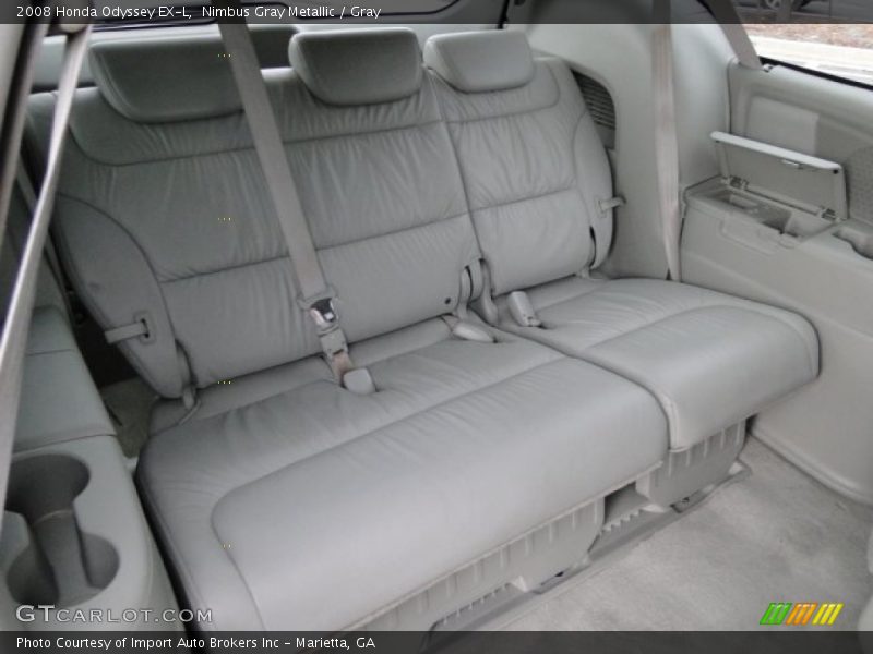 Nimbus Gray Metallic / Gray 2008 Honda Odyssey EX-L
