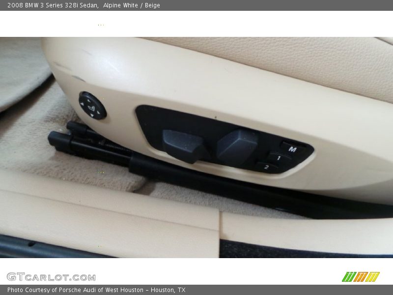 Alpine White / Beige 2008 BMW 3 Series 328i Sedan