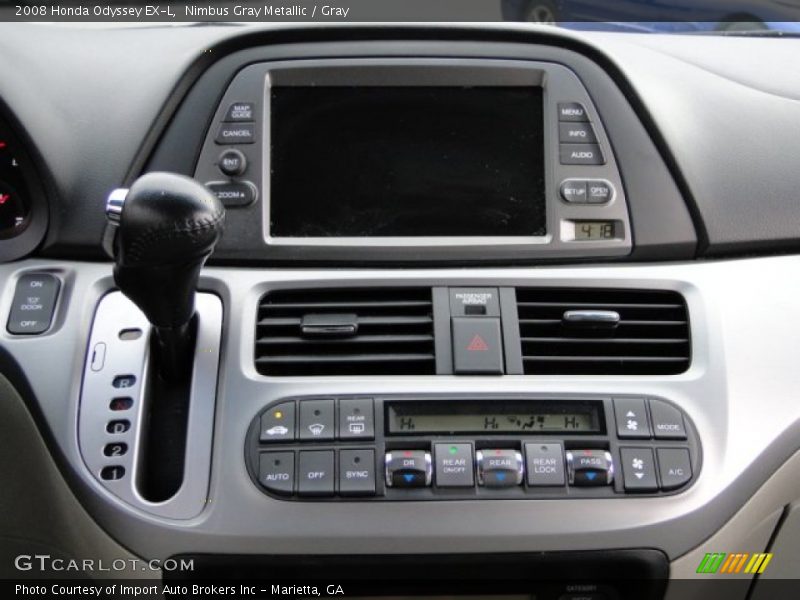 Nimbus Gray Metallic / Gray 2008 Honda Odyssey EX-L
