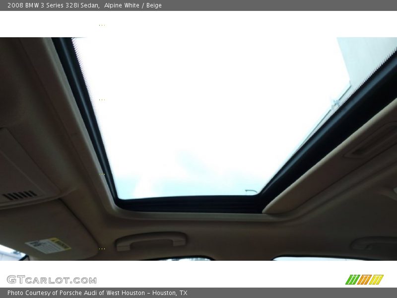Alpine White / Beige 2008 BMW 3 Series 328i Sedan