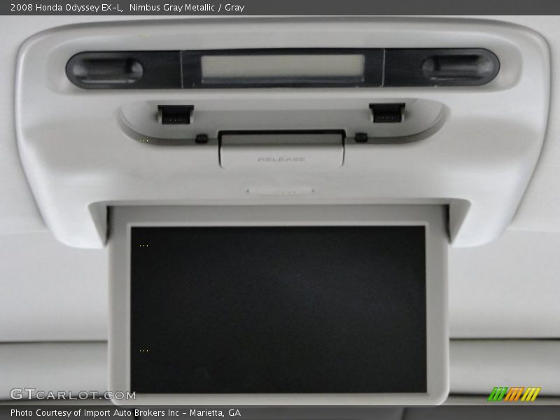 Nimbus Gray Metallic / Gray 2008 Honda Odyssey EX-L