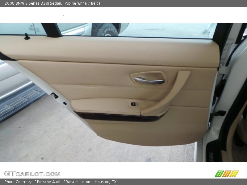 Alpine White / Beige 2008 BMW 3 Series 328i Sedan