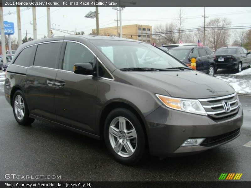 Polished Metal Metallic / Gray 2011 Honda Odyssey Touring