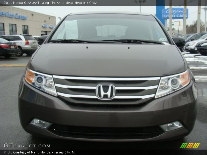 Polished Metal Metallic / Gray 2011 Honda Odyssey Touring