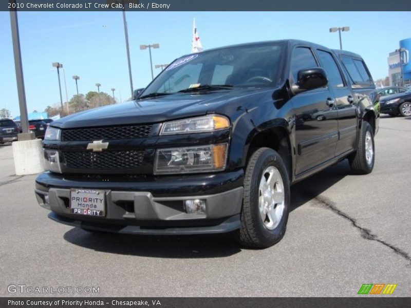 Black / Ebony 2010 Chevrolet Colorado LT Crew Cab