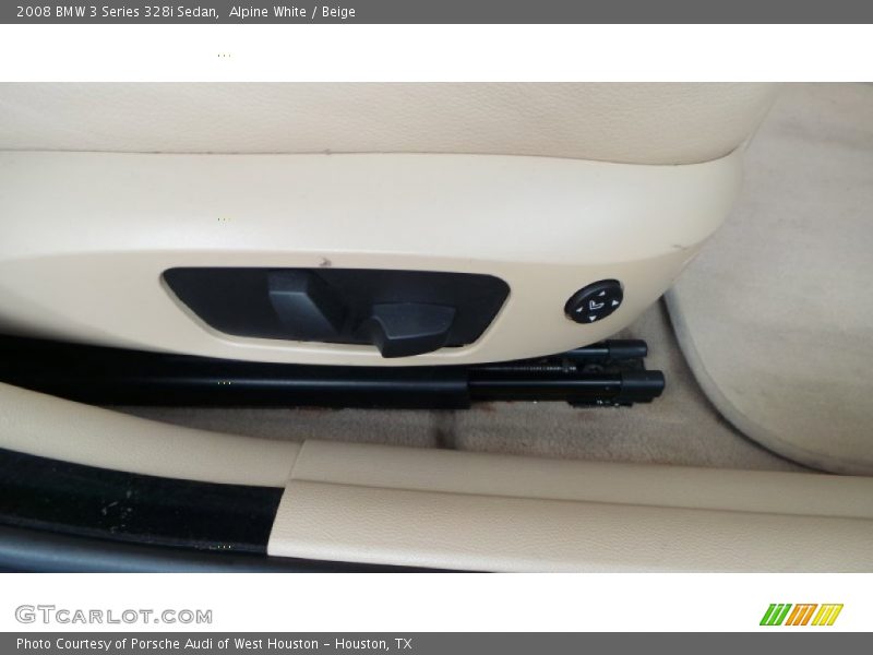 Alpine White / Beige 2008 BMW 3 Series 328i Sedan