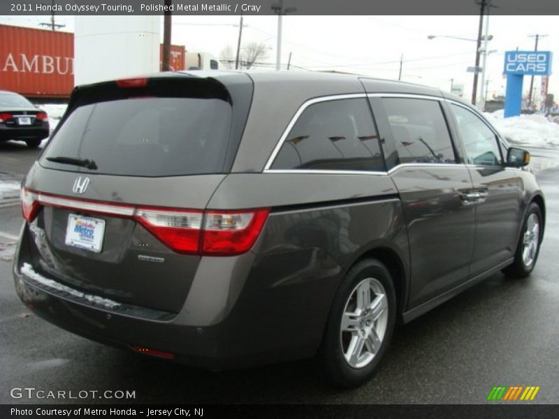 Polished Metal Metallic / Gray 2011 Honda Odyssey Touring