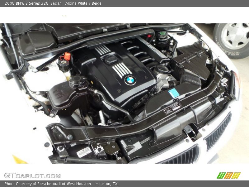 Alpine White / Beige 2008 BMW 3 Series 328i Sedan