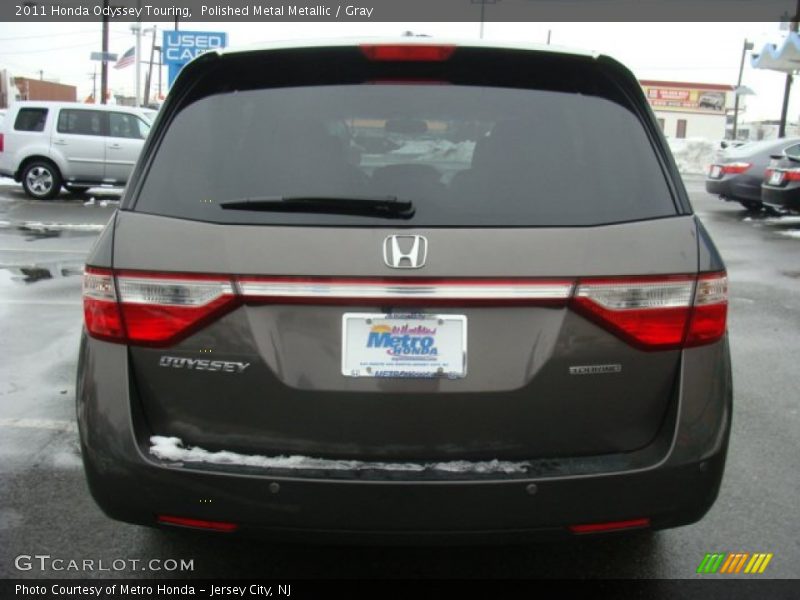 Polished Metal Metallic / Gray 2011 Honda Odyssey Touring