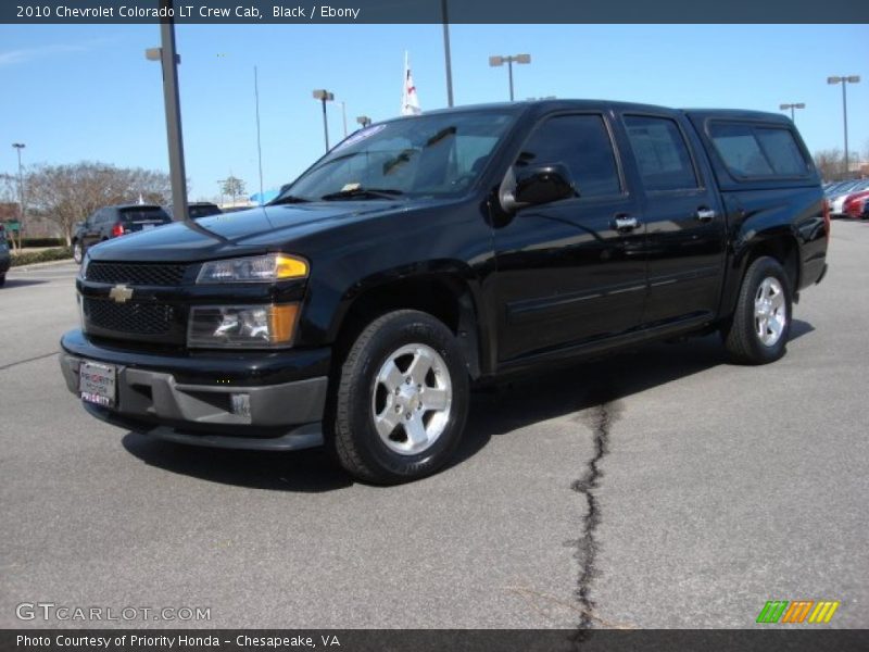 Black / Ebony 2010 Chevrolet Colorado LT Crew Cab