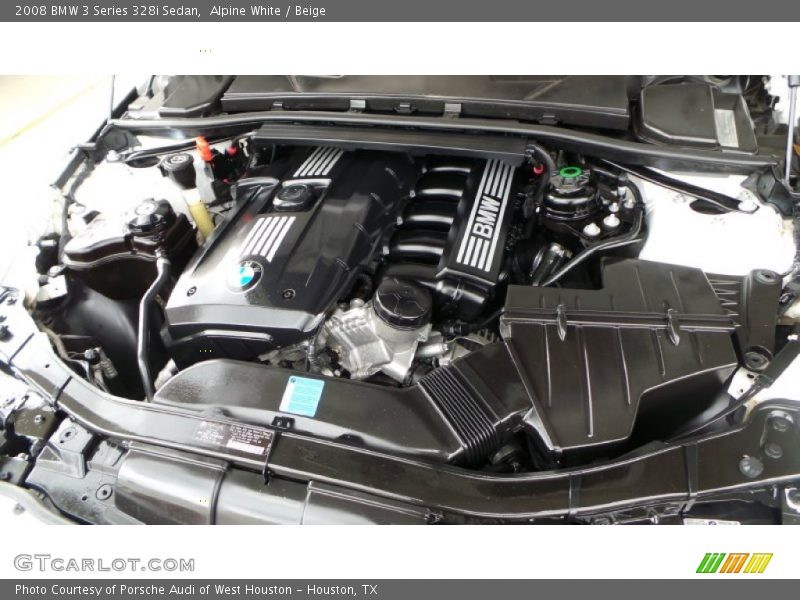 Alpine White / Beige 2008 BMW 3 Series 328i Sedan