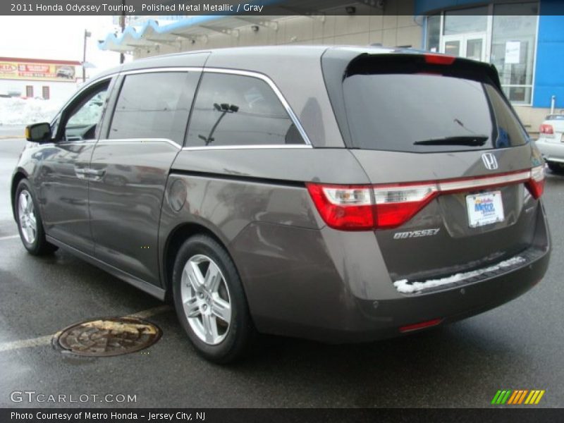 Polished Metal Metallic / Gray 2011 Honda Odyssey Touring