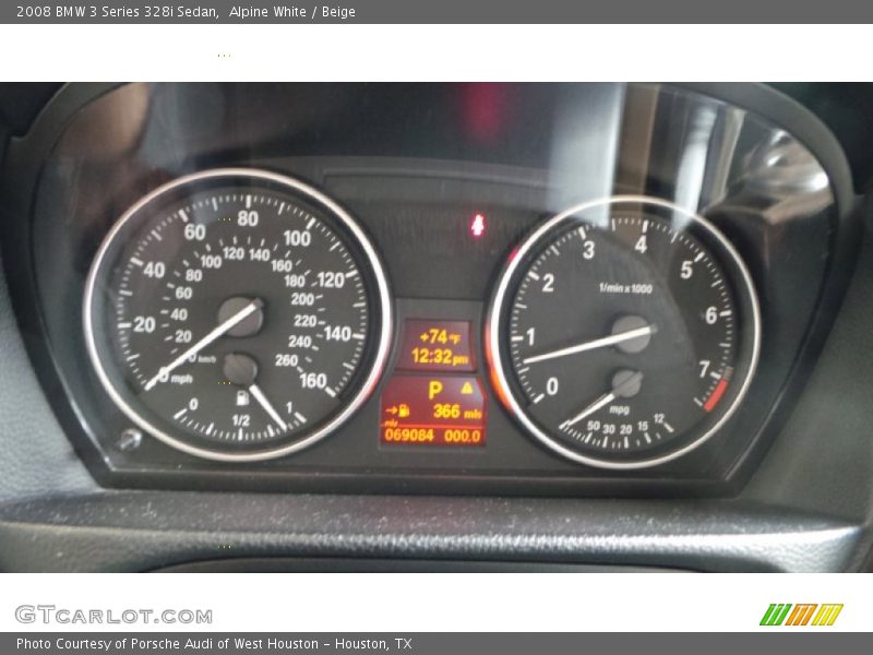 Alpine White / Beige 2008 BMW 3 Series 328i Sedan
