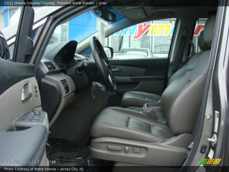 Polished Metal Metallic / Gray 2011 Honda Odyssey Touring