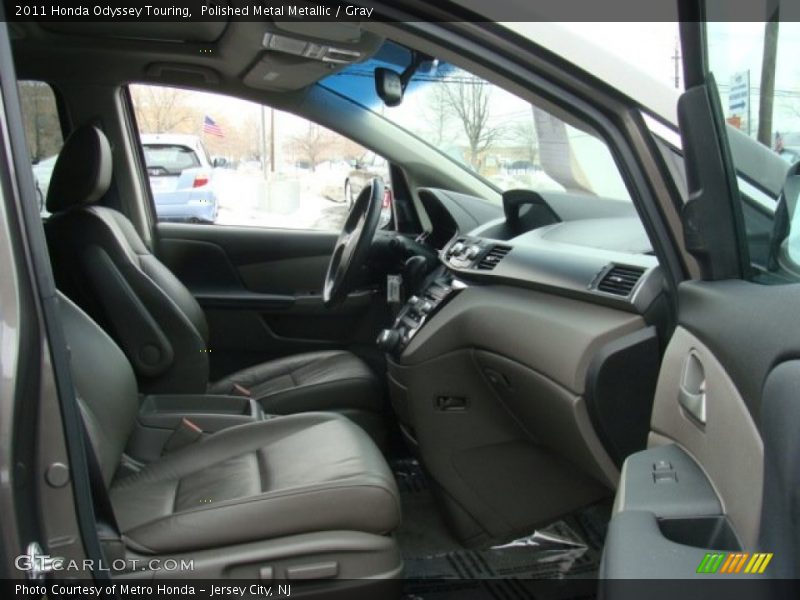 Polished Metal Metallic / Gray 2011 Honda Odyssey Touring